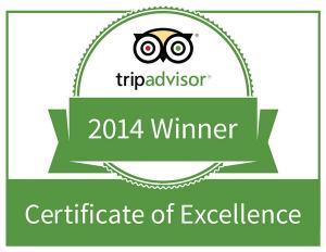 Eco Dive wins Trip Advisor Excellence AWARD 2014 Grenada 