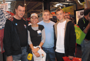 Scuba Diving in Grenada Christine meeting some divers in Birmingham