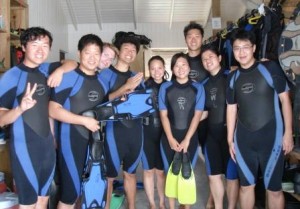 St George's University Scuba Divers new SGUBA members