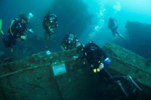 scuba diving in Grenada with Eco on Bianca C