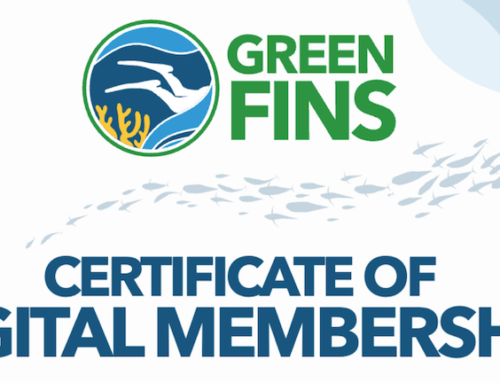 Eco Dive adds to our PADI 100% AWARE pledge with the GreenFins commitment!